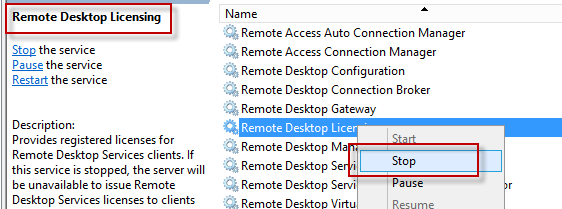 check remote desktop licensing server